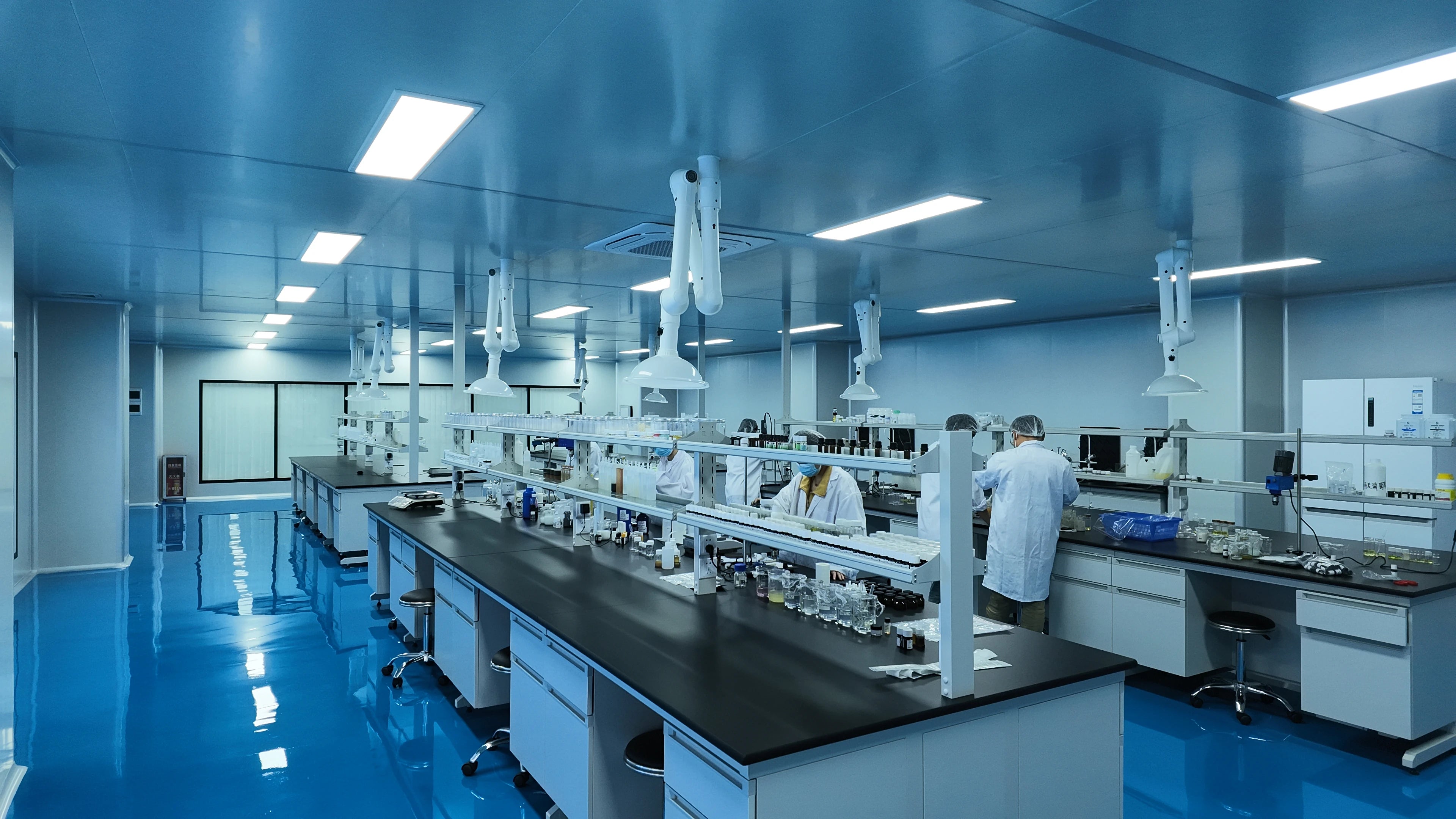 Skincare research laboratory workstations