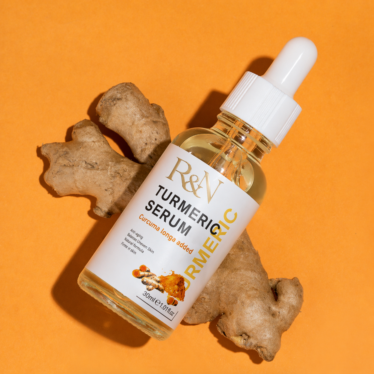 Turmeric Glow Serum – Lightweight Brightening & Hydrating Facial Oil (30ml)