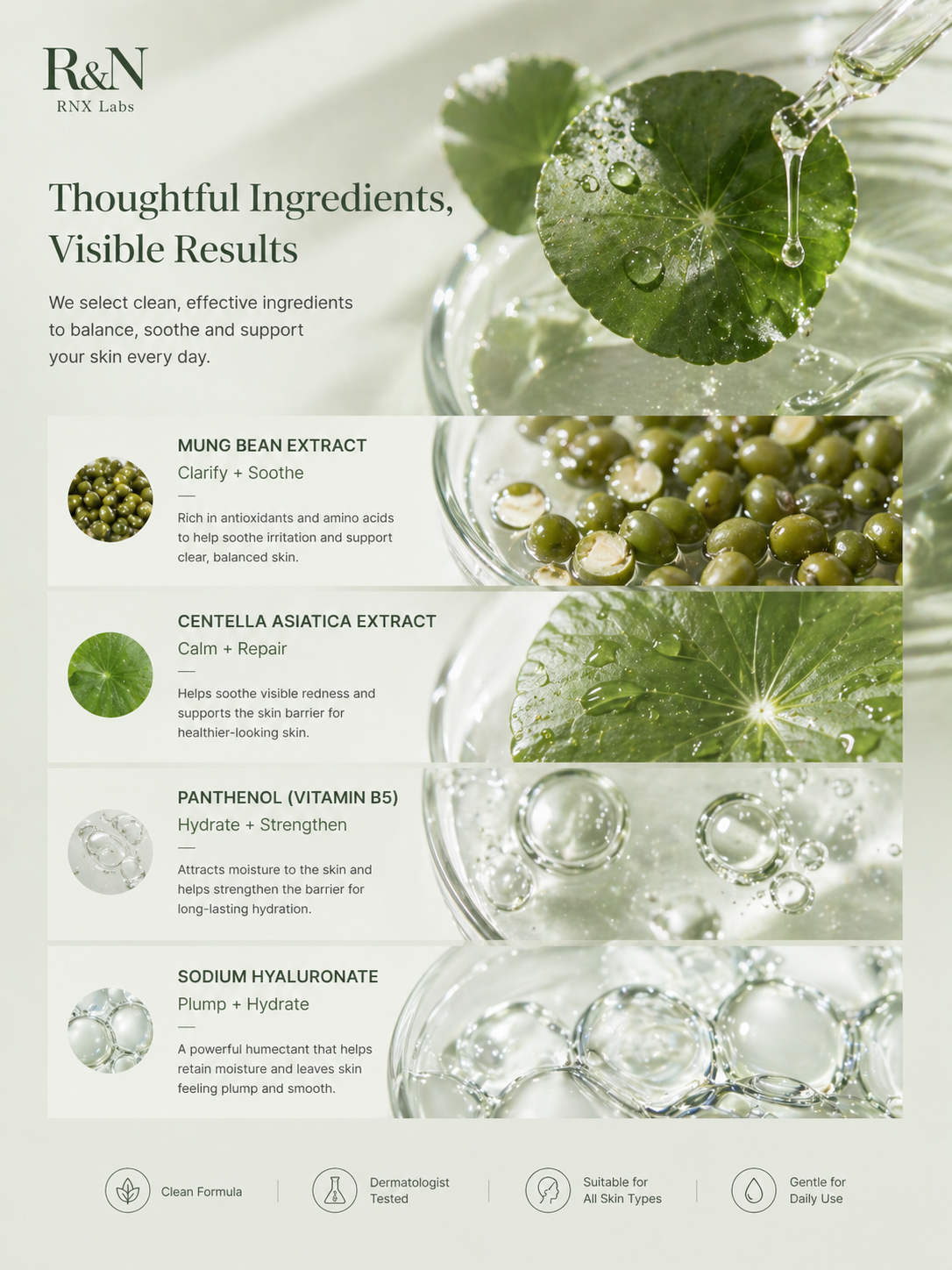 Mung Bean pH-Balanced Cleansing Foam