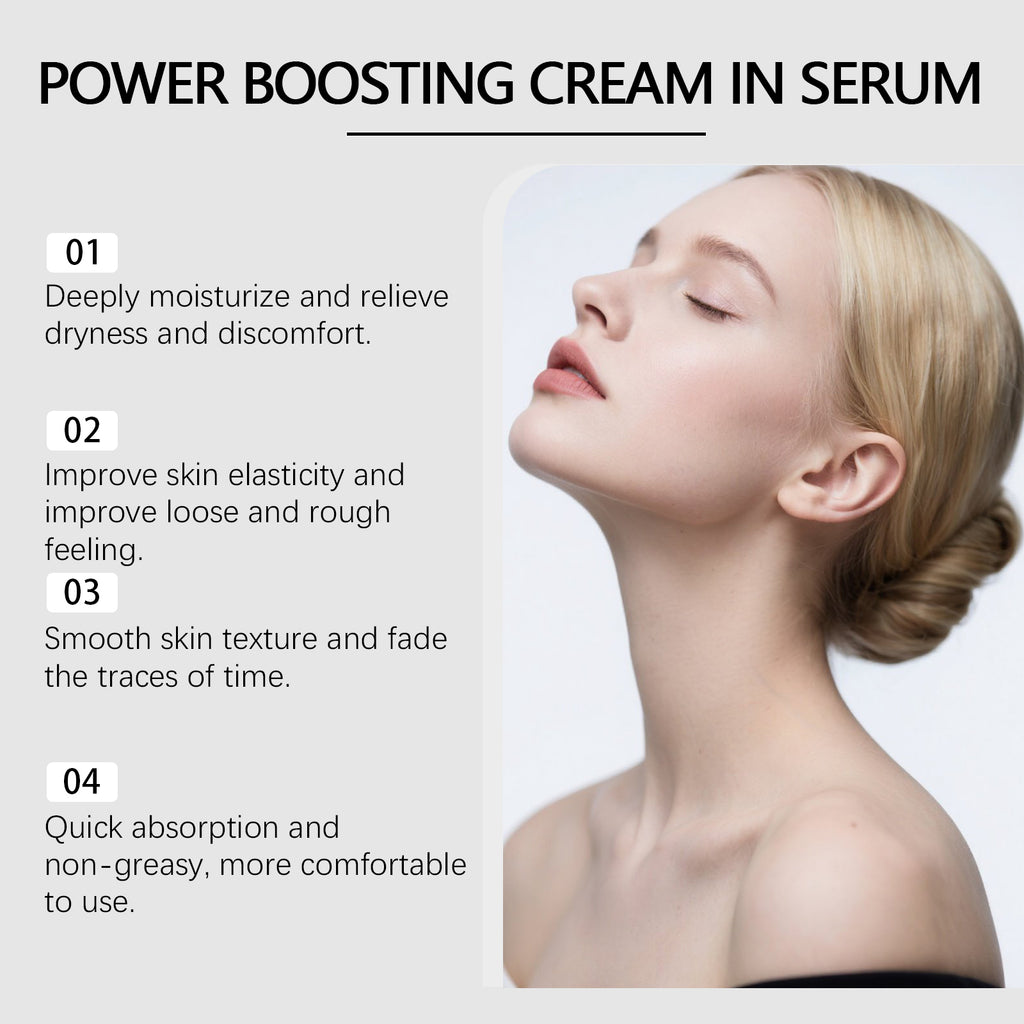 Deep Collagen Power Boosting Cream in Serum
