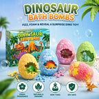 Dinosaur Surprise Toy Bath Bombs – 6 Pack