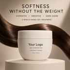 Private Label Fine to Medium Hair Mask 8 OZ