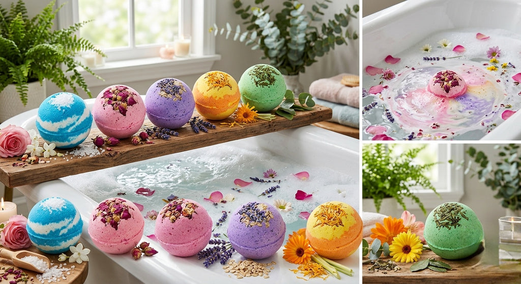 Wholesale In Stock Surprise Fizzy Bath Bombs Gift Set, 12 Pack Organic Handmade Bubble Bath Bombs with Toys Inside, Kids Safe Bath Fizzers for Birthday Christmas Gift