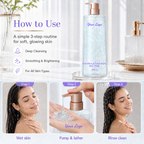 Custom Niacinamide Pearlescent Gel Body Wash 25 FL OZ