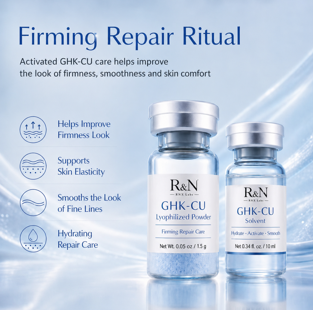 GHK-Cu Lyophilized Copper Peptide Serum Set
