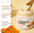 Turmeric Face & Body Scrub – 150g