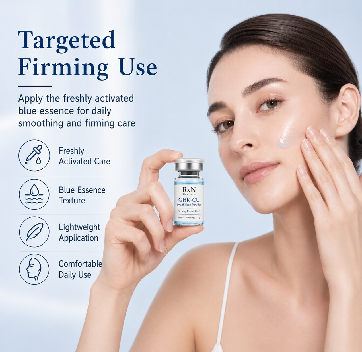 GHK-Cu Lyophilized Copper Peptide Serum Set