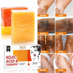Kojic Acid & Turmeric Brightening Soap Bar – 100g