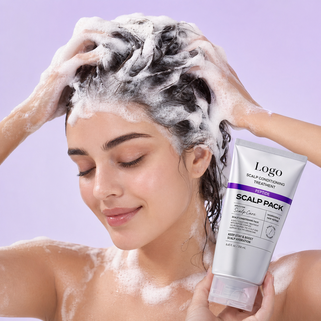 Peptide Scalp Treatment Mask | Cooling & Nourishing Scalp Pack for Balanced Scalp Care