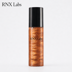 RNX Labs custom glow sunscreen mist concept with glass skin illuminating spray packaging for private label sun care brands