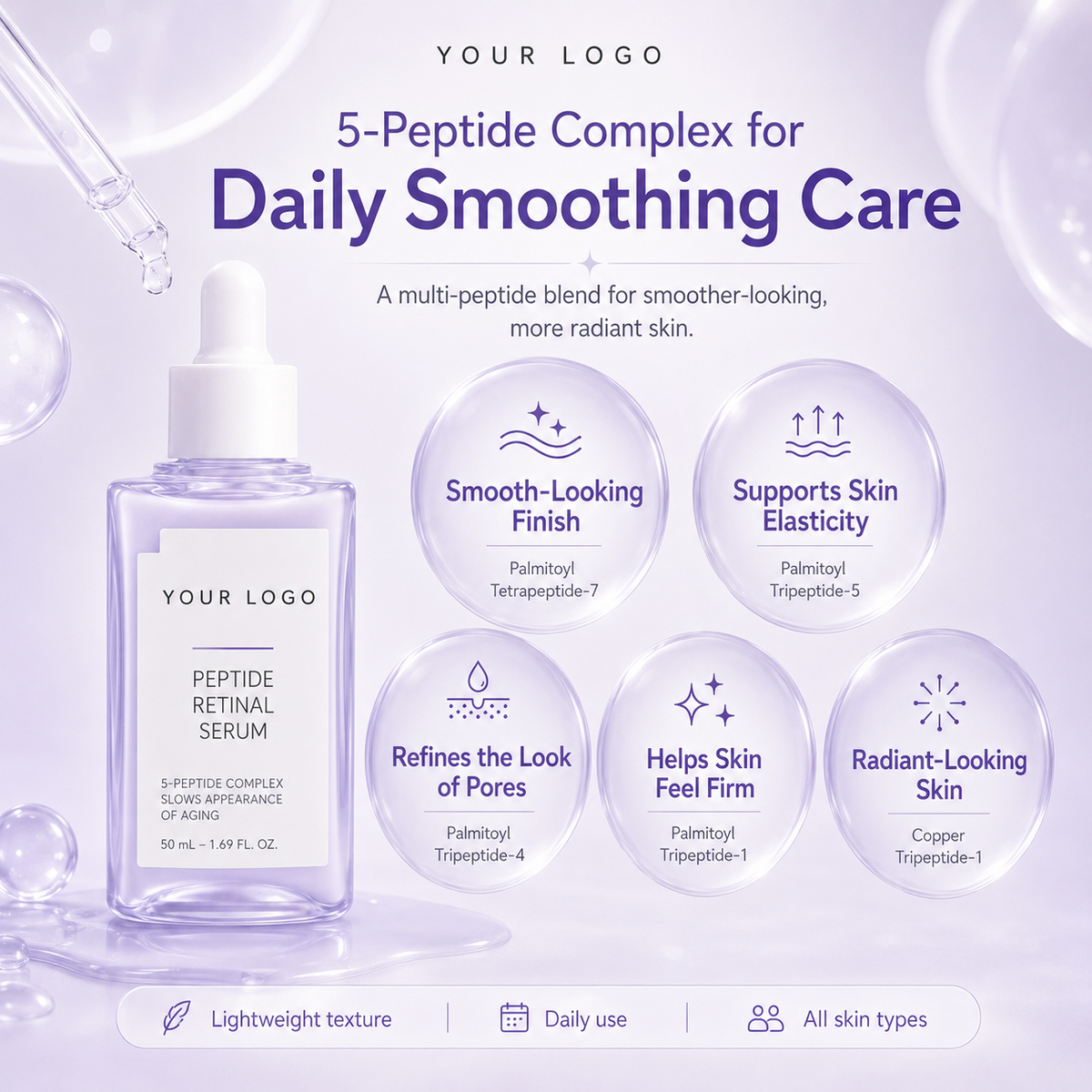 Custom Peptide Retinal Serum 50ML