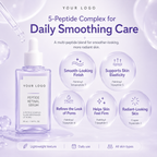 Custom peptide retinal serum 50ml for private label skincare development by RNX Labs