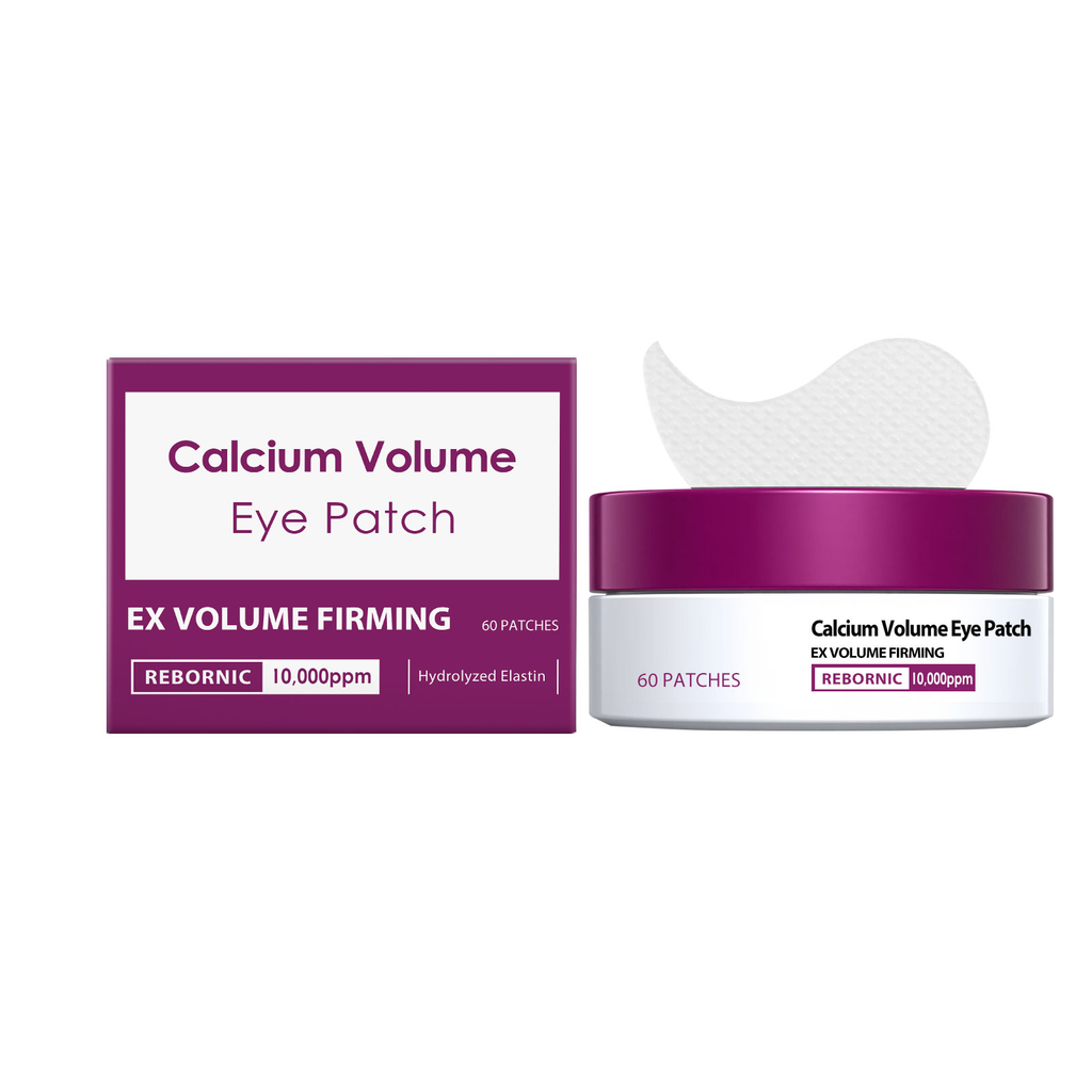 Calcium Volume Eye Patch with Rebornic 10,000ppm & Hydrolyzed Elastin 60 Patches
