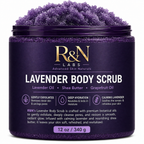 Lavender Shea Butter Body Scrub – 12oz / 340g