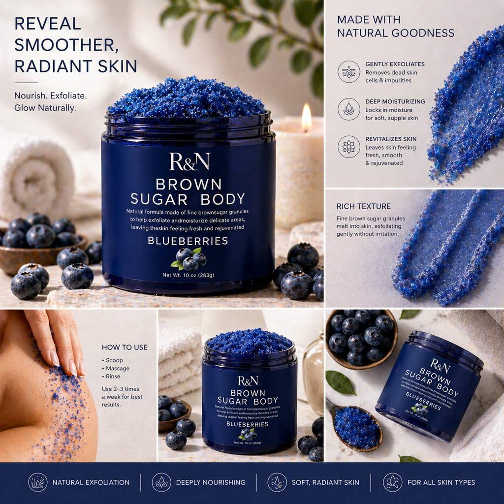 Blueberry Sugar Body Scrub