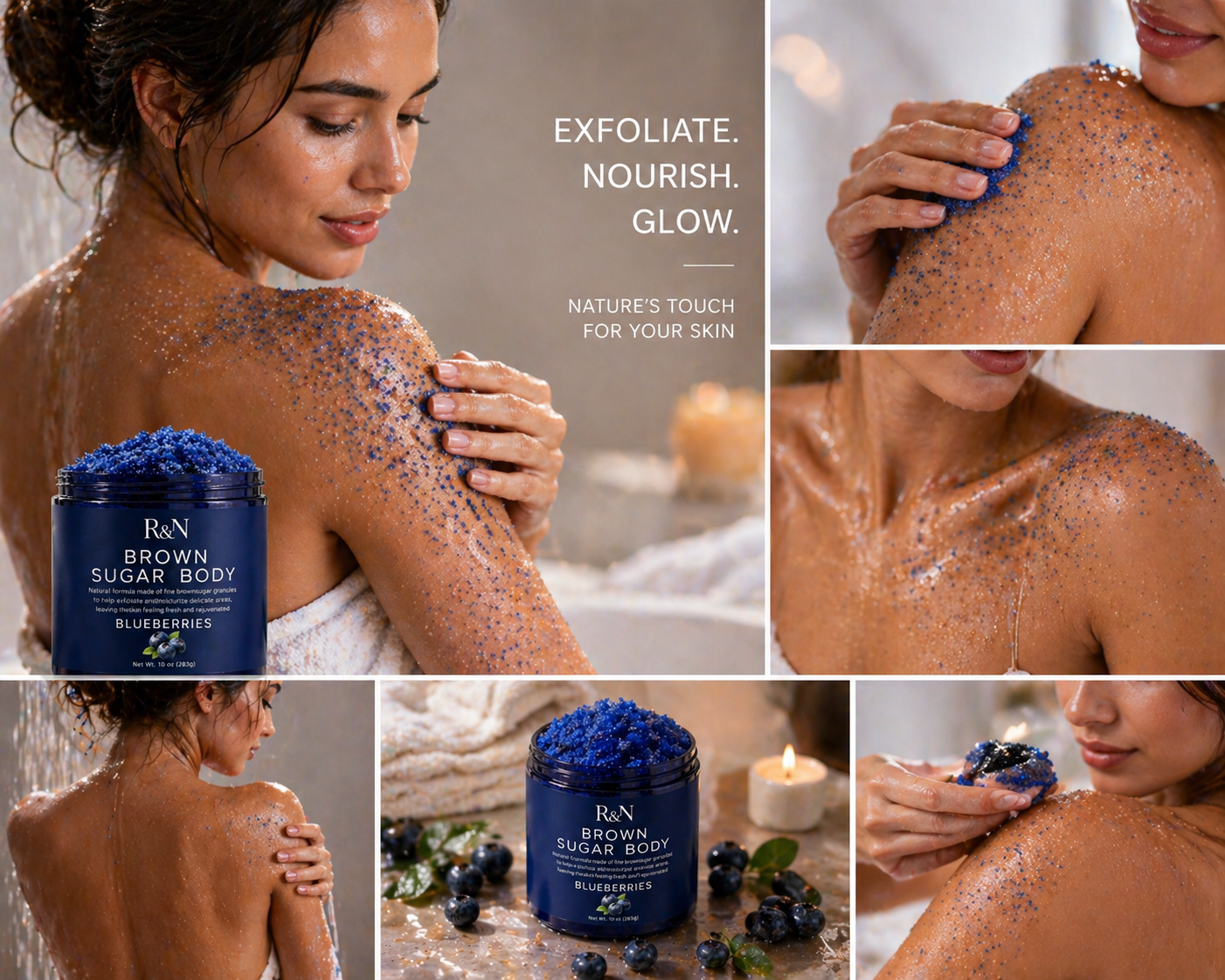 Blueberry Sugar Body Scrub