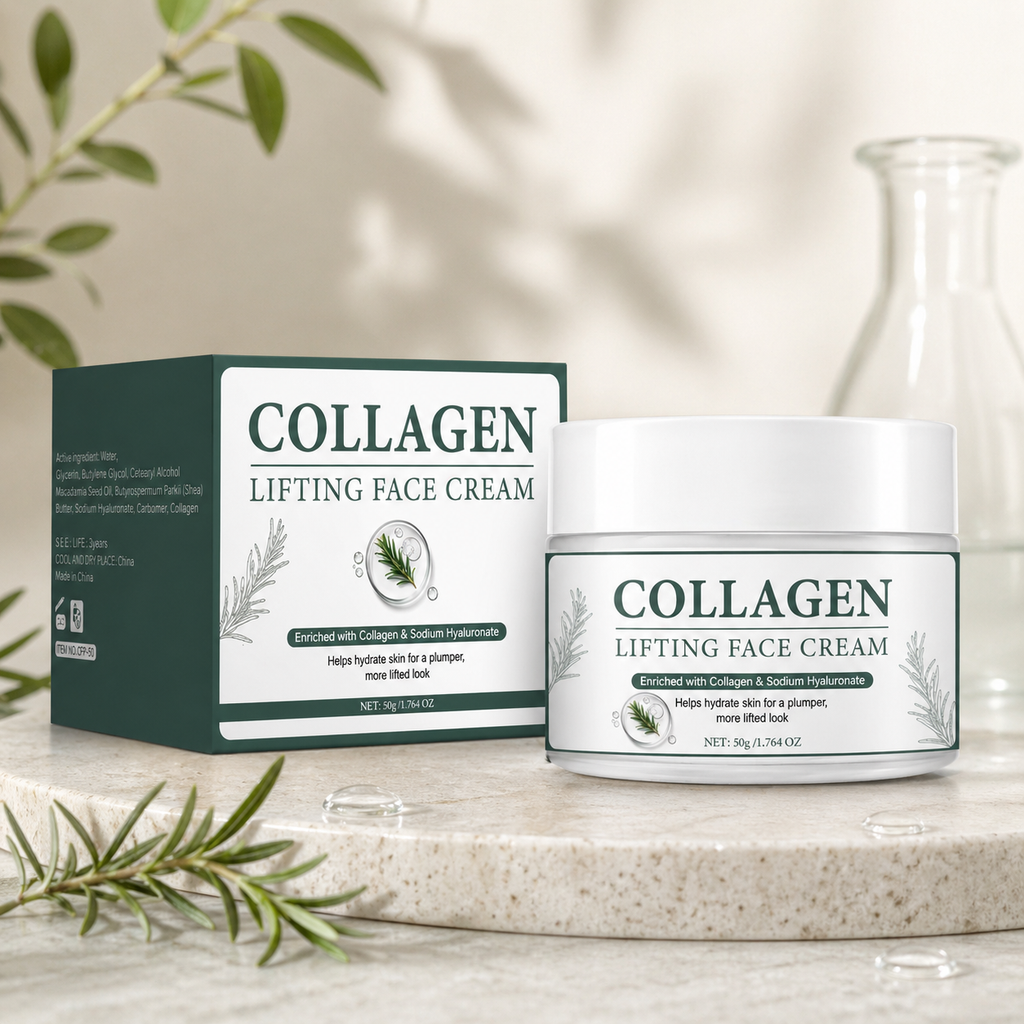 Collagen Face Cream | Hydrating & Smoothing Moisturizer for Firm-Looking Skin