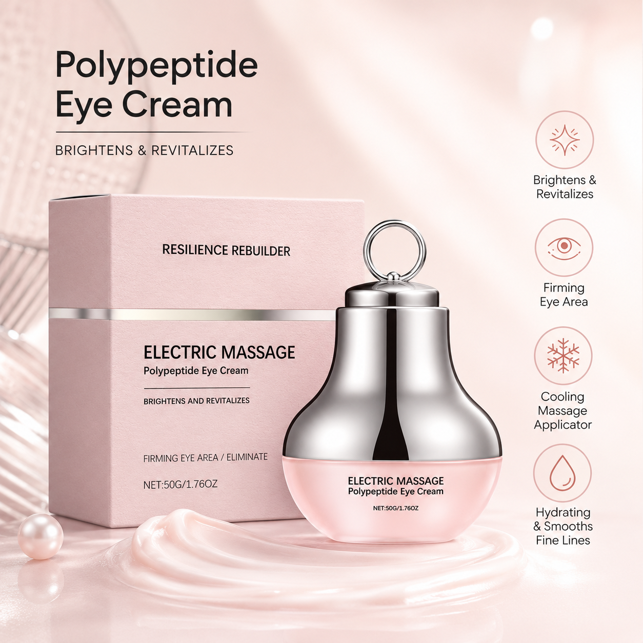 Electric Massage Polypeptide Eye Cream 50g