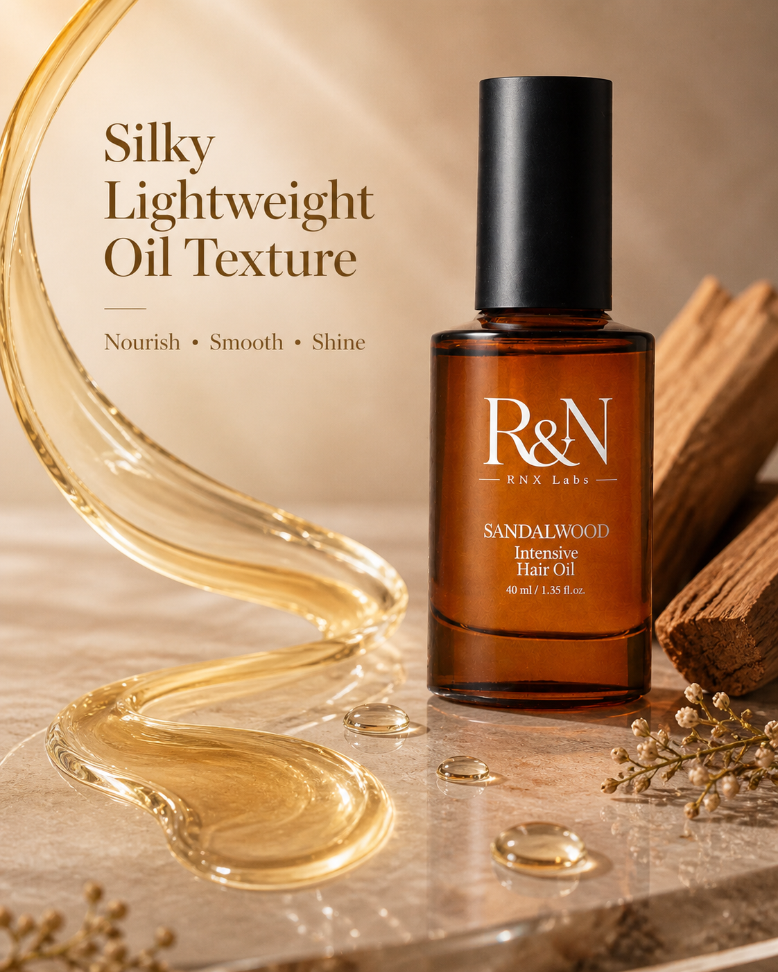 Sandalwood Intensive Hair Oil – 40ml