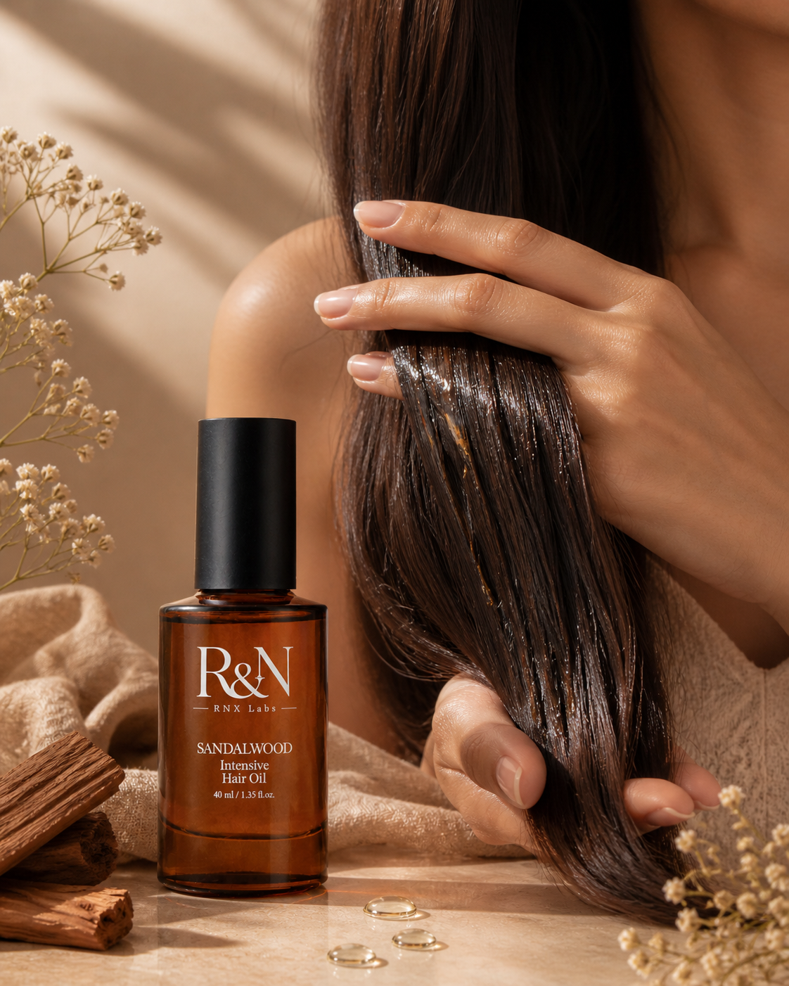 Sandalwood Intensive Hair Oil – 40ml