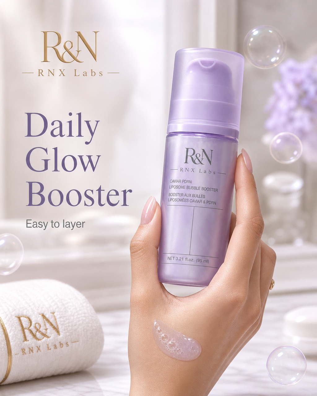 Caviar PDRN Liposome Bubble Booster – 95ml