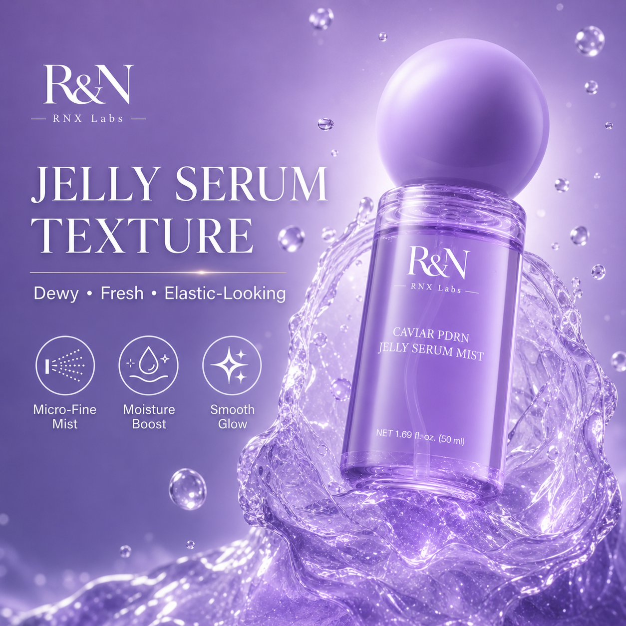 Caviar PDRN Jelly Serum Mist – 50ml