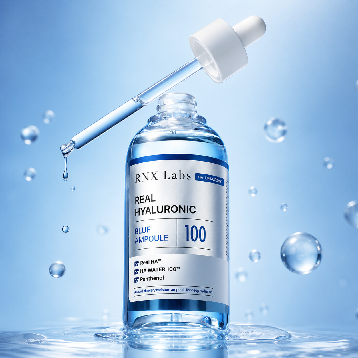 Real Hyaluronic Blue Ampoule 100 – 30ml