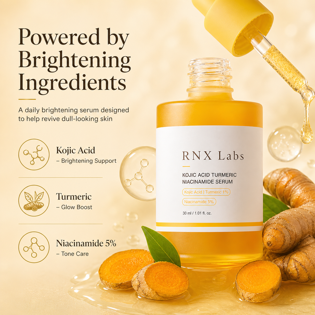 Kojic Acid Turmeric Niacinamide Serum – 30ml