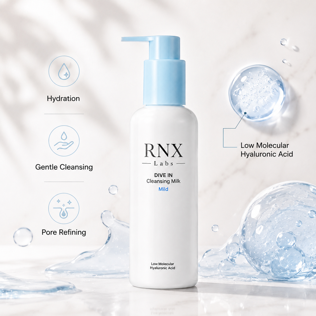 RNX Labs DIVE IN Cleansing Milk – Mild