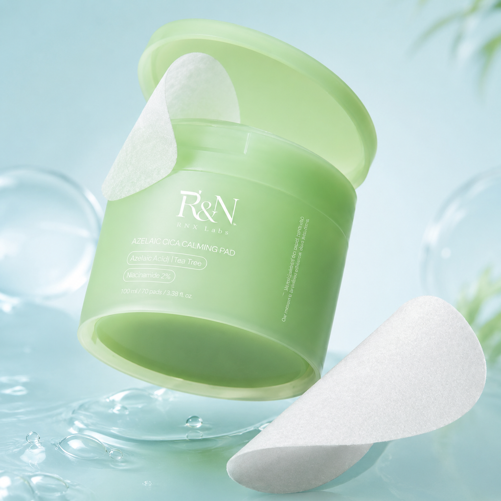 Azelaic Cica Calming Pad – Niacinamide & Tea Tree Soothing Pads