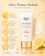 UV Essence Waterfull+ VITA-C SPF50+ PA++++ – Vitamin C & Collagen Sunscreen