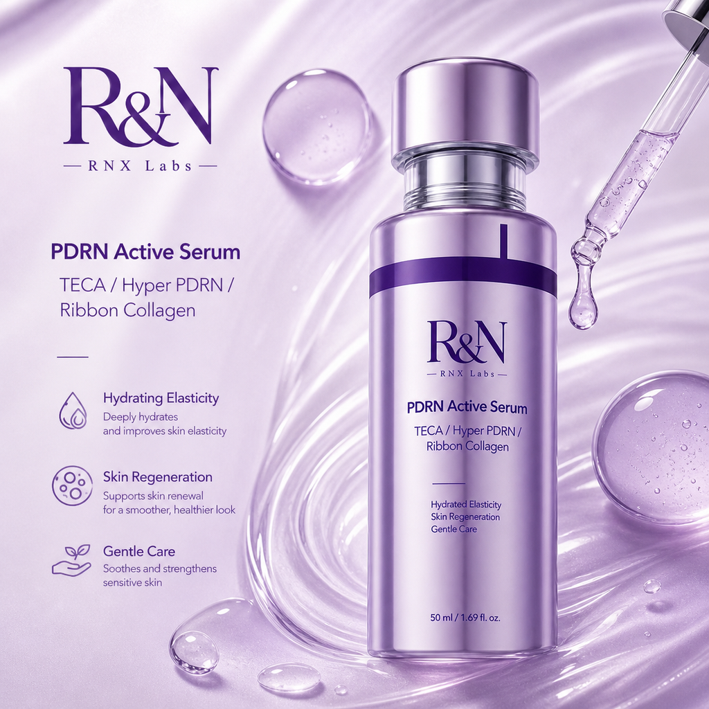 PDRN Active Serum – TECA, Hyper PDRN & Ribbon Collagen for Skin Regeneration