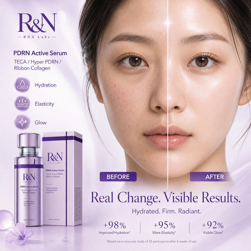 PDRN Active Serum – TECA, Hyper PDRN & Ribbon Collagen for Skin Regeneration