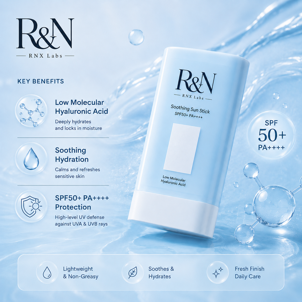 Soothing Sun Stick SPF50+ PA++++ – Hydrating & Non-Greasy Sunscreen Stick
