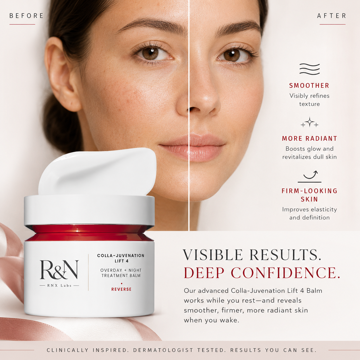 Colla-Juvenation Lift 4 – Everyday + Night Treatment Balm