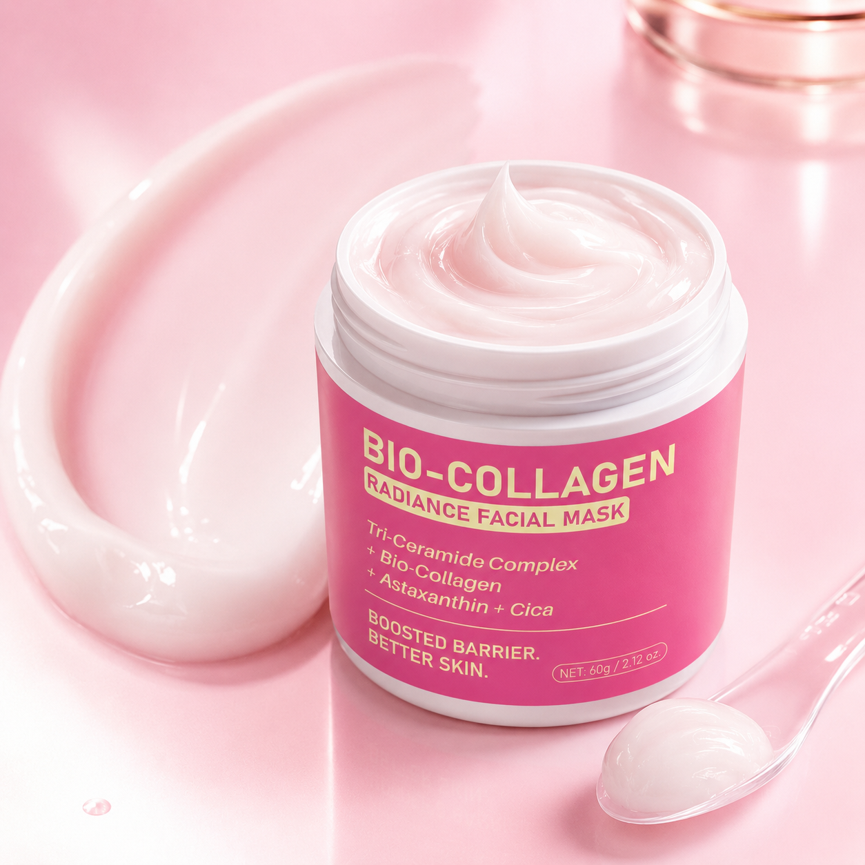 Bio-Collagen Radiance Facial Mask with Tri-Ceramide Complex 60g