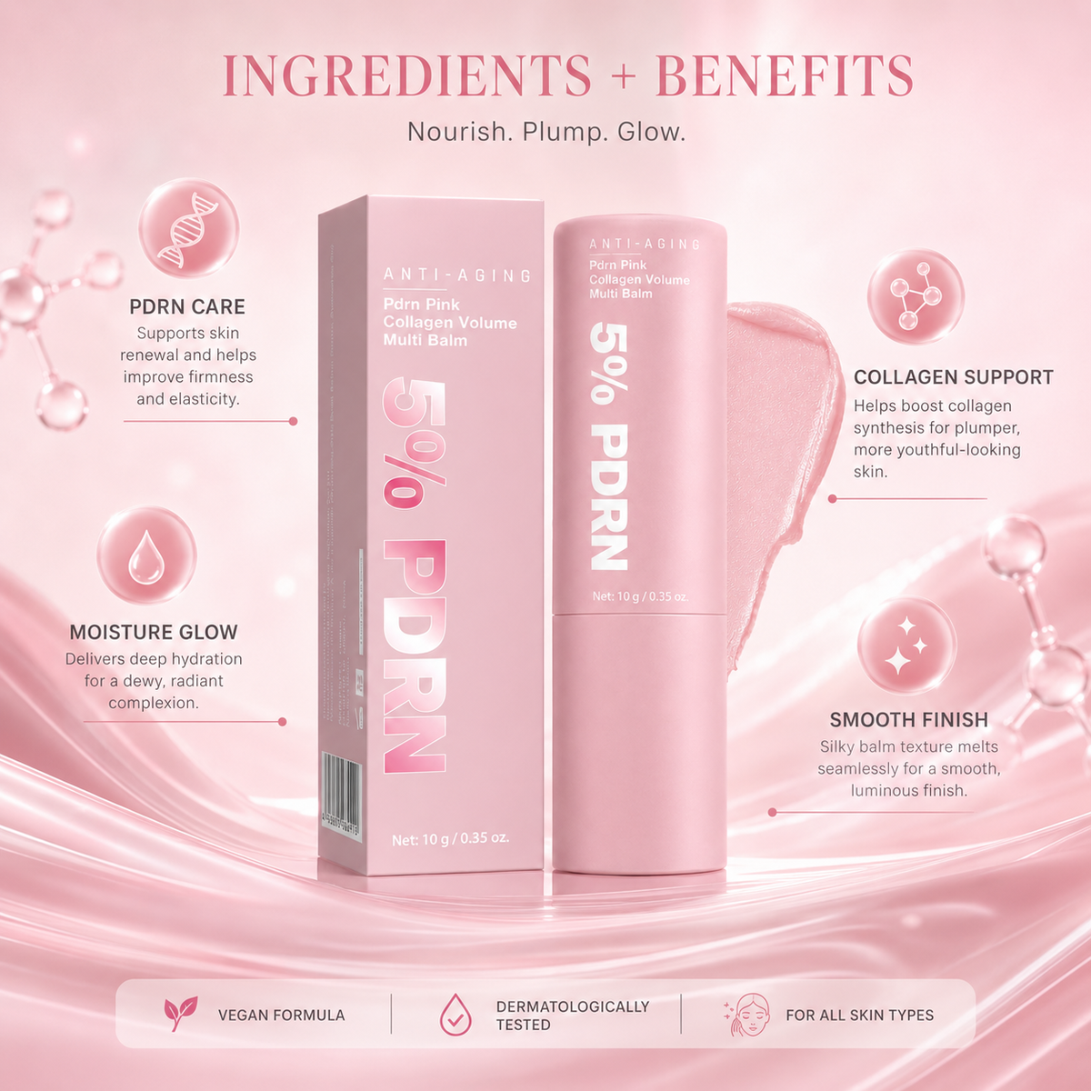 5% PDRN Pink Collagen Volume Multi Balm 10G