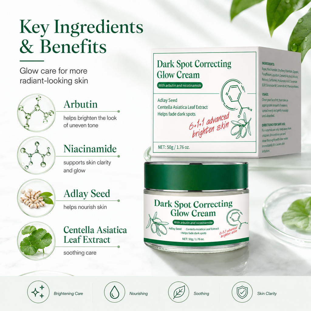Dark Spot Correcting Glow Cream with Arbutin & Nicotinamide 50g