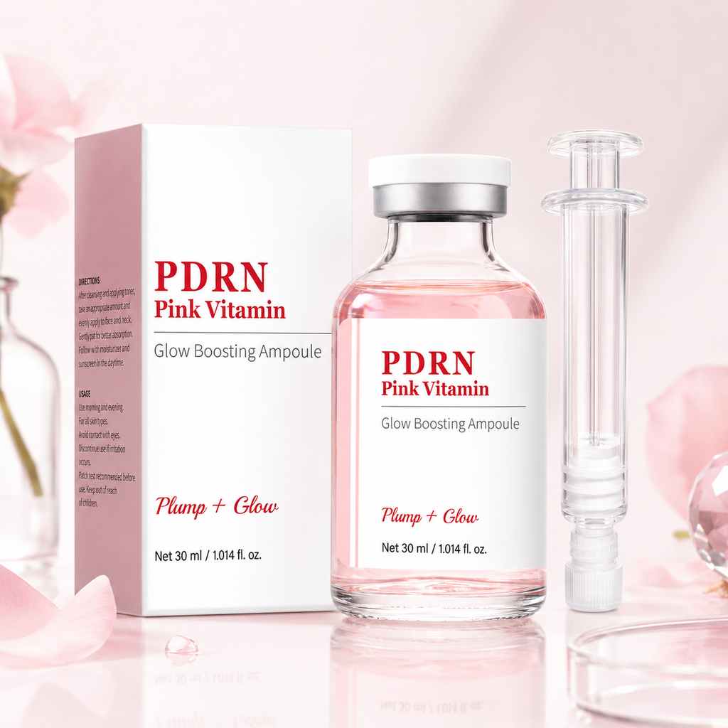 PDRN Pink Vitamin Multi-Peptide Glow Ampoule 30ml