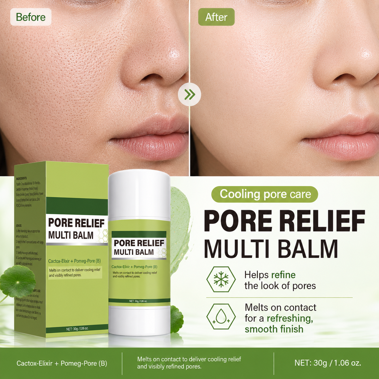 Pore Relief Multi Balm with Cactox-Elixir & Pomeg-Pore 30g