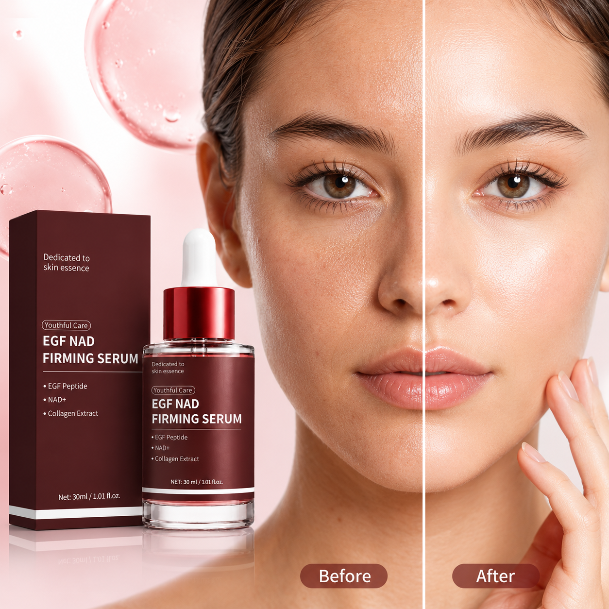 EGF NAD Firming Face Serum with Collagen Extract 30ml