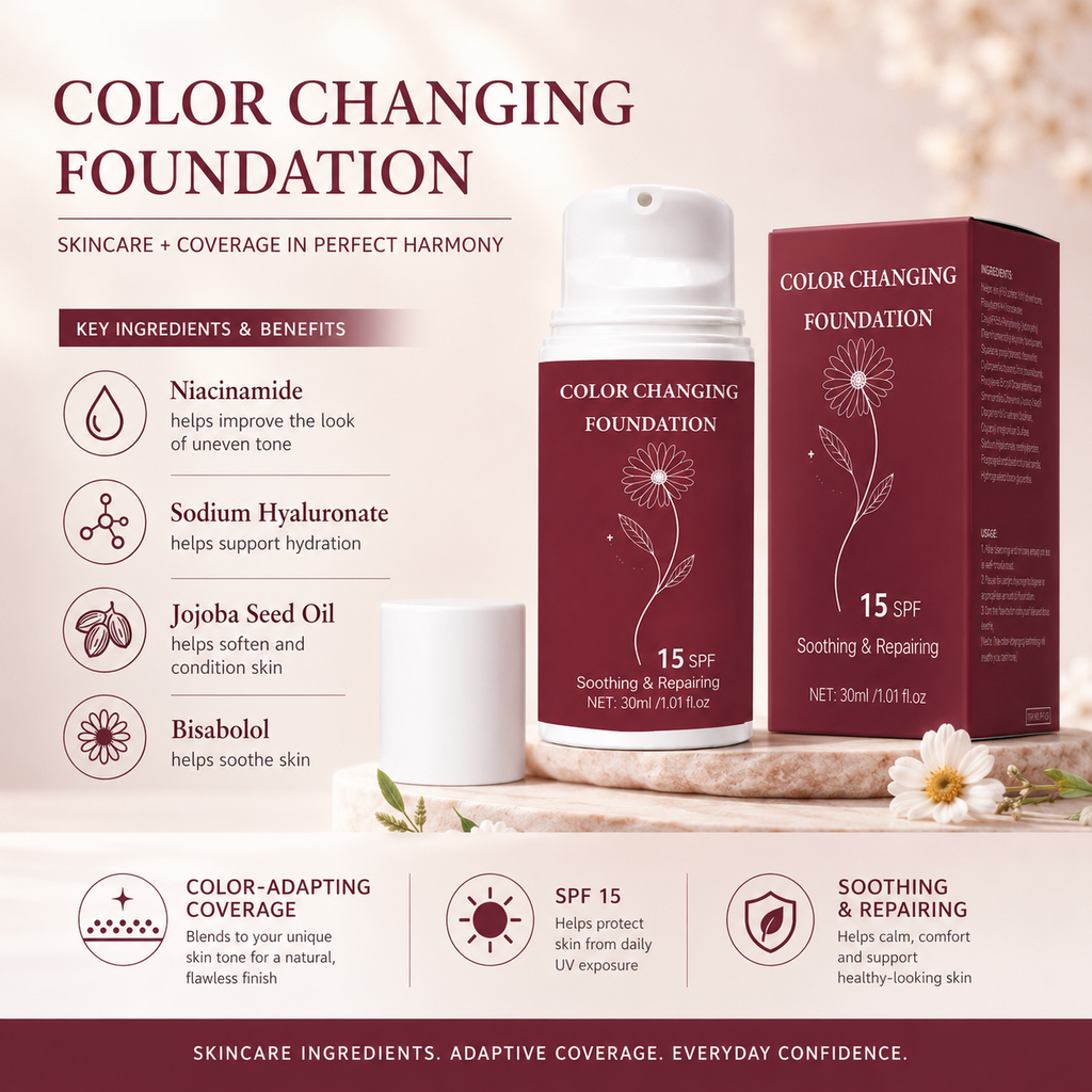 Color-Changing Foundation SPF 15 Soft-Focus Base 30ml