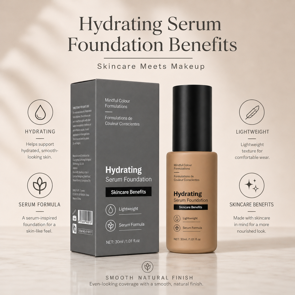 Hydrating Serum Foundation Lightweight Base Makeup 30ml