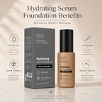 Hydrating Serum Foundation Lightweight Base Makeup 30ml