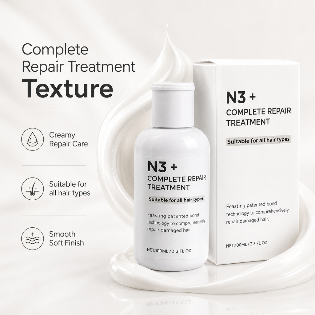 N3+ Complete Repair Hair Treatment for All Hair Types 100ml