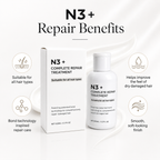 N3+ Complete Repair Hair Treatment for All Hair Types 100ml
