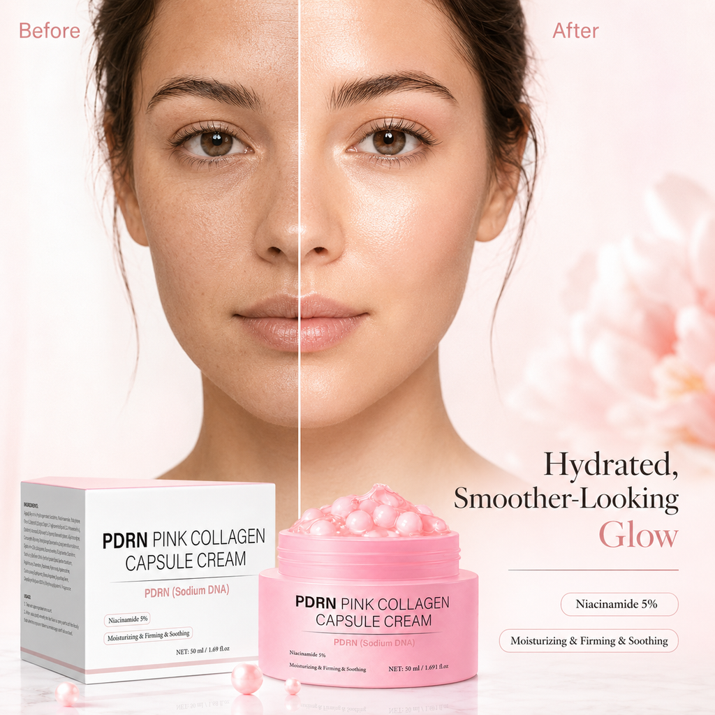 PDRN Pink Collagen Capsule Cream with Niacinamide 5% 50ml