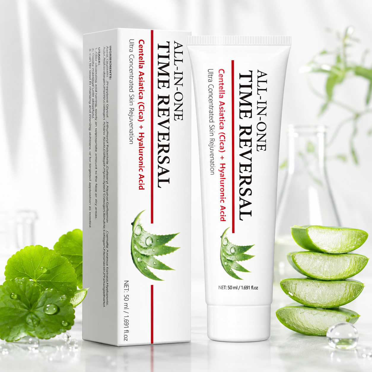 All-in-One Cica Hyaluronic Acid Concentrated Face Cream 50ml