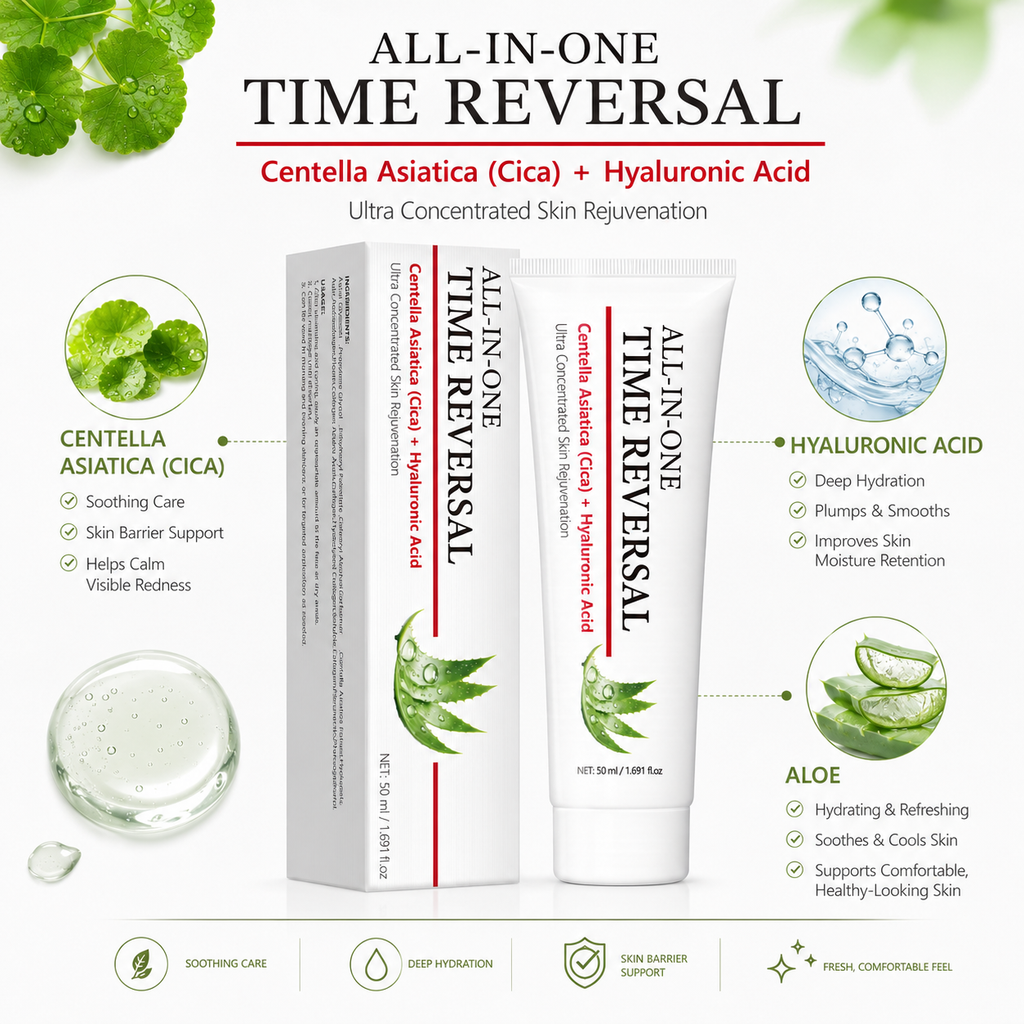 All-in-One Cica Hyaluronic Acid Concentrated Face Cream 50ml
