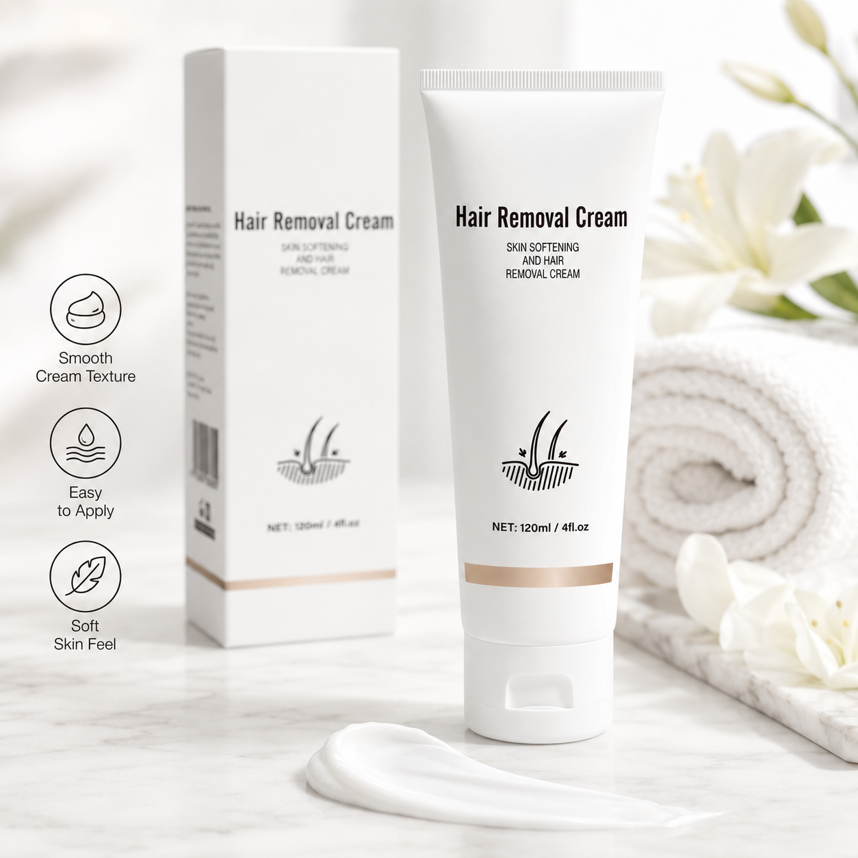 Skin Softening Hair Removal Cream 120ml